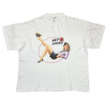 LUCKY STRIKE GET LUCKY Flight Attendant PIN-UP GIRL WHITE XL 3757