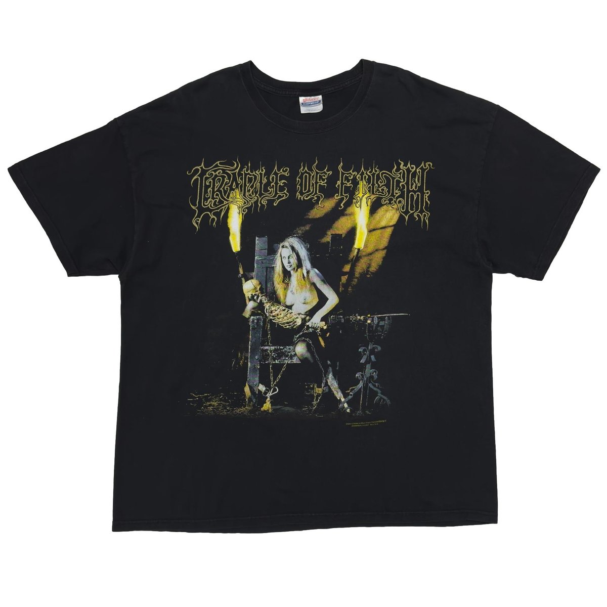 CRADLE OF FILTH DEAD GIRLS DON'T SAY NO Hanes XL 9041