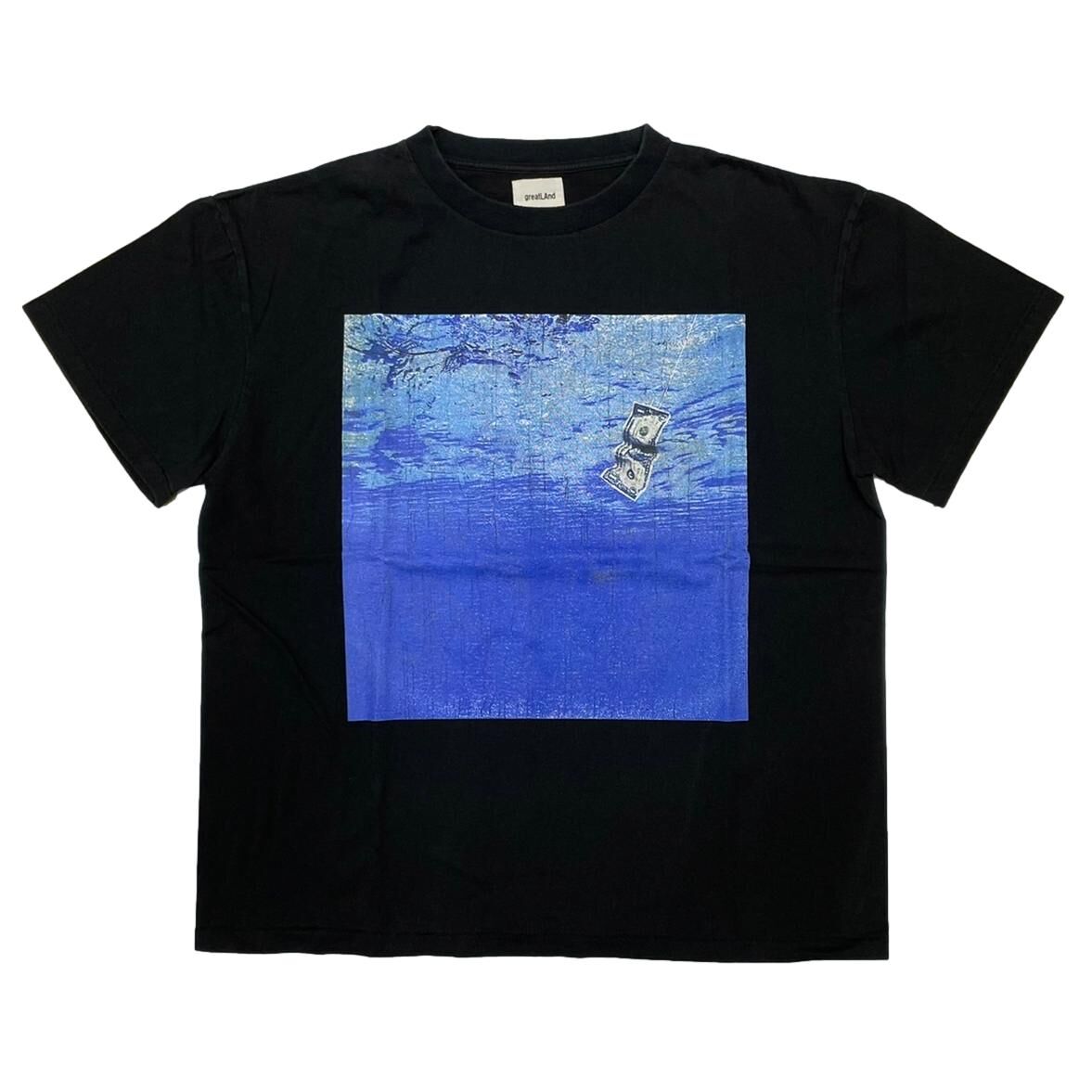 greatLAnd ORIGINAL CAPITALISM TEE BLACK