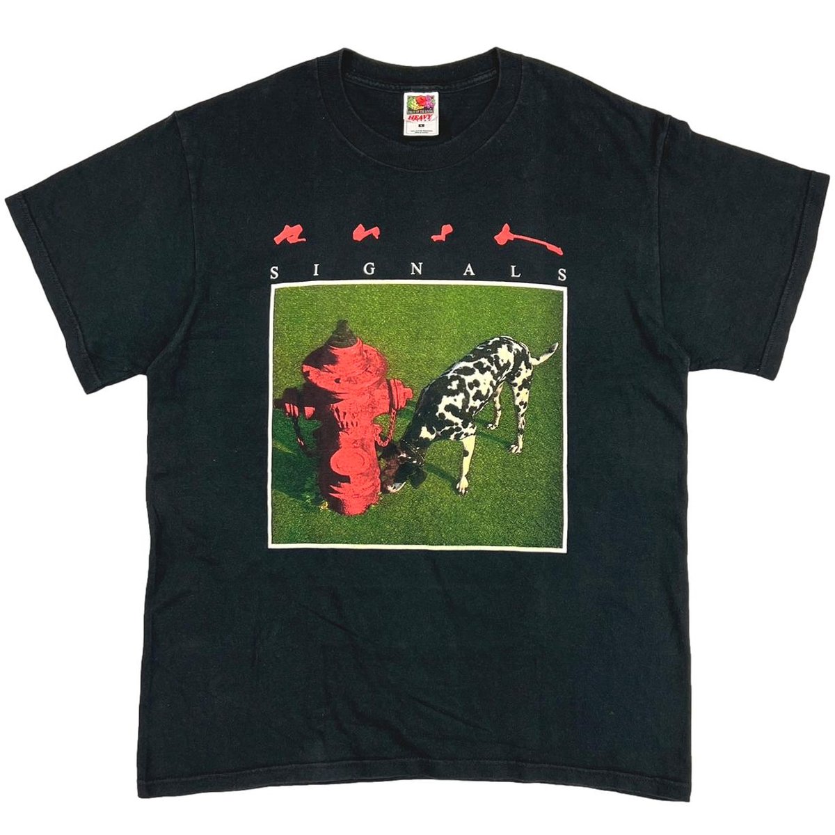 RUSH SIGNALS NEW WORLD TOUR '82-83 FRUIT OF THE LOOM LARGE 2750