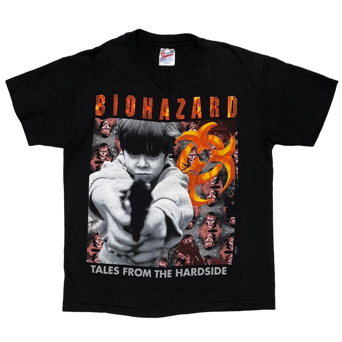 BIOHAZARD STATE OF THE WORLD TOUR HANES LARGE 8554