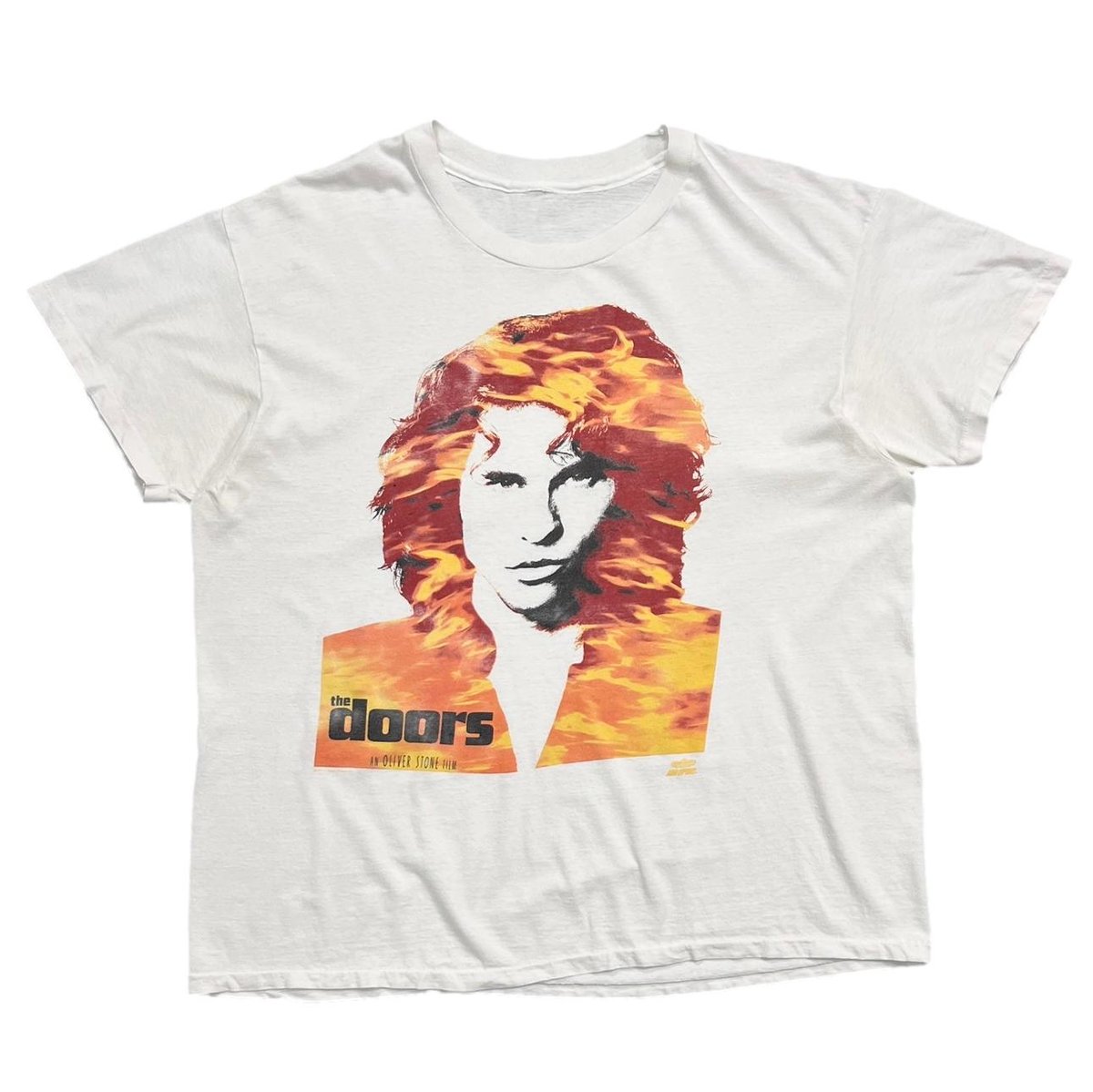 THE DOORS MOVIE PROMO JIM MORRISON WHITE FITS XL 6305