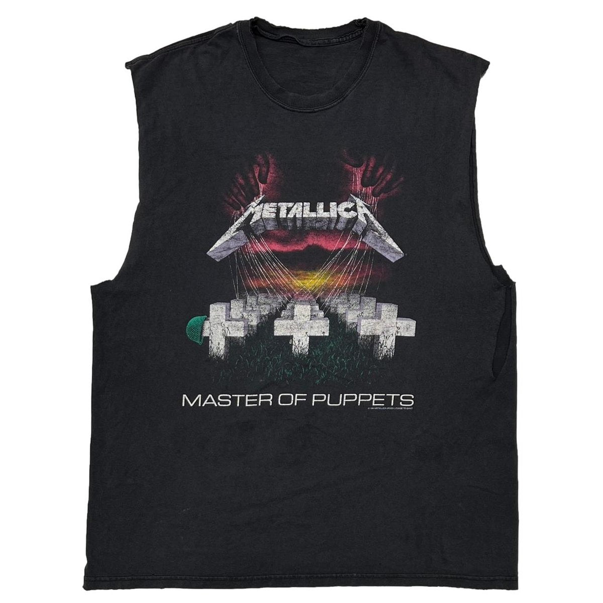 METALLICA MASTER OF PUPPETS SLEEVELESS FITS XL 8690