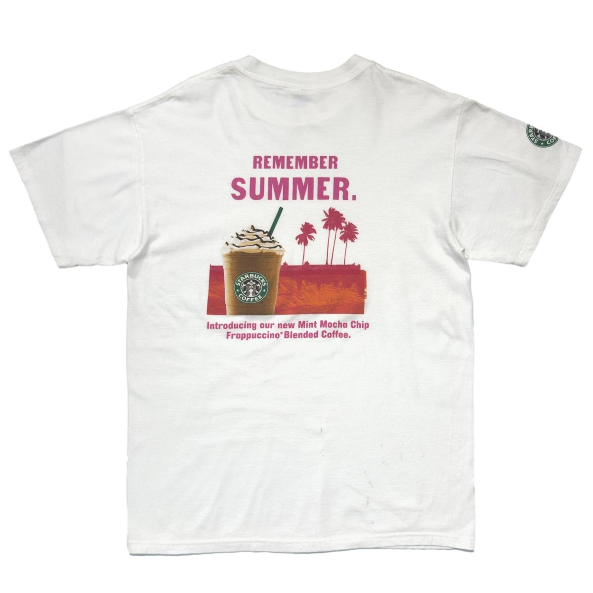 STARBUCKS REMEMBER SUMMER WHITE M&O MEDIUM 8039