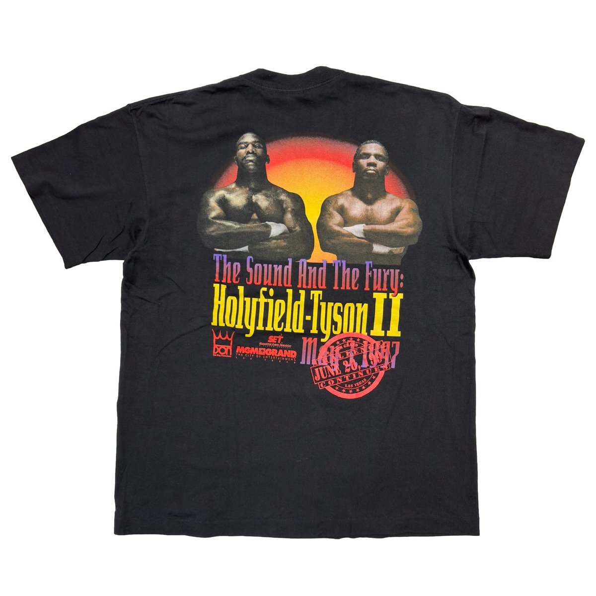 HOLYFIELD vs TYSON 1997 MGM GRAND XL 4735
