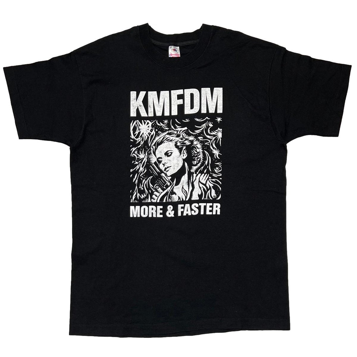 KMFDM MORE & FASTER FRUIT OF THE LOOM XL 6845
