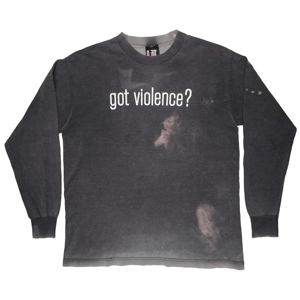 MARILYN MANSON got violence? LS GIANT FITS MEDIUM 0638