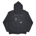 METALLICA SNAKE & SKULL HOODIE BLACKxBLACK SCREEN STARS XL 2690