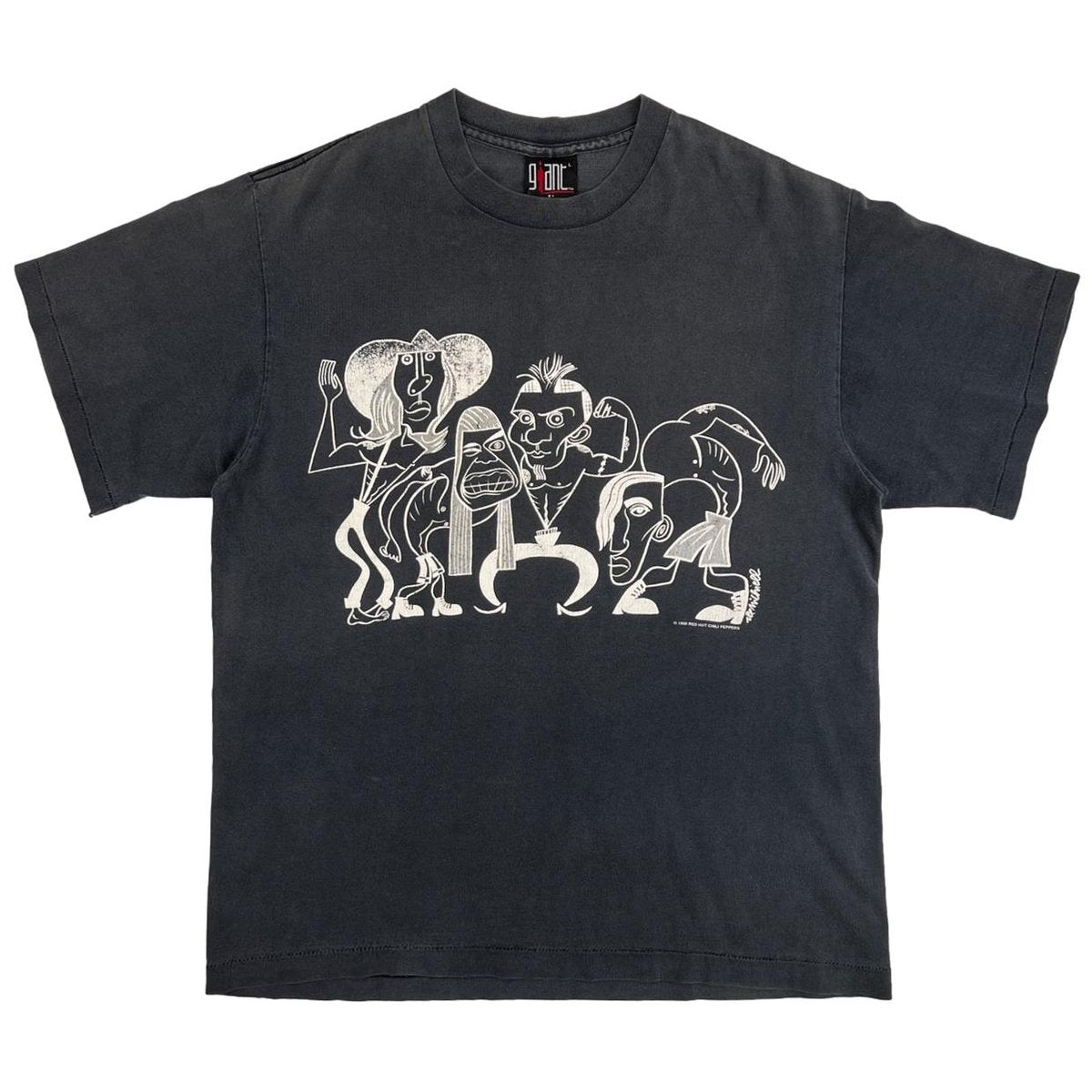 RED HOT CHILI PEPPERS 1990 PICASSO GIANT BY TEEJAYS LARGE 4285