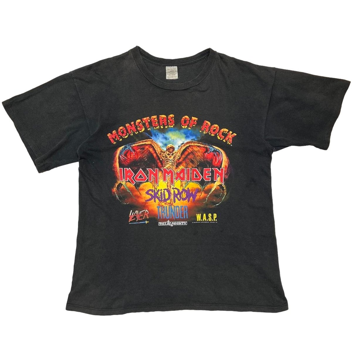 IRON MAIDEN MONSTER OF ROCK 1992 EURO LARGE 2979