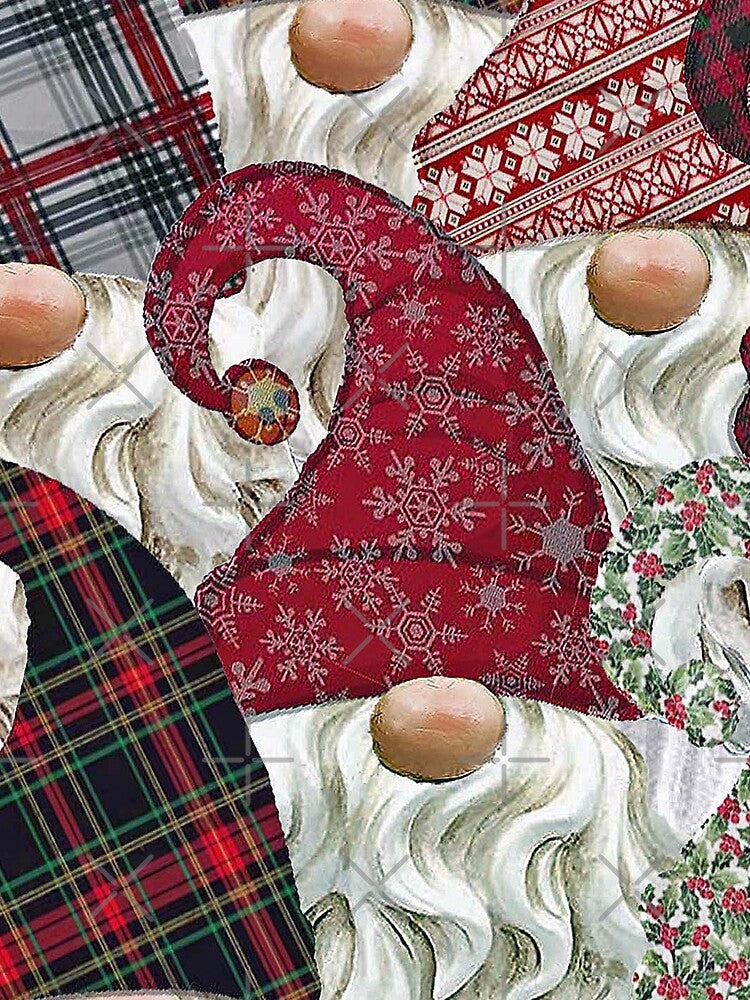 Gnome, Christmas Gnome, Gnome Print,  Gnome Coaster, Gnome Mug, Gnome Painting, Gnome Print, Gnome Art, Gnome Decor, Gnome Ornament, Gnome Christmas Ornament, by Hazel Ryan Wagner