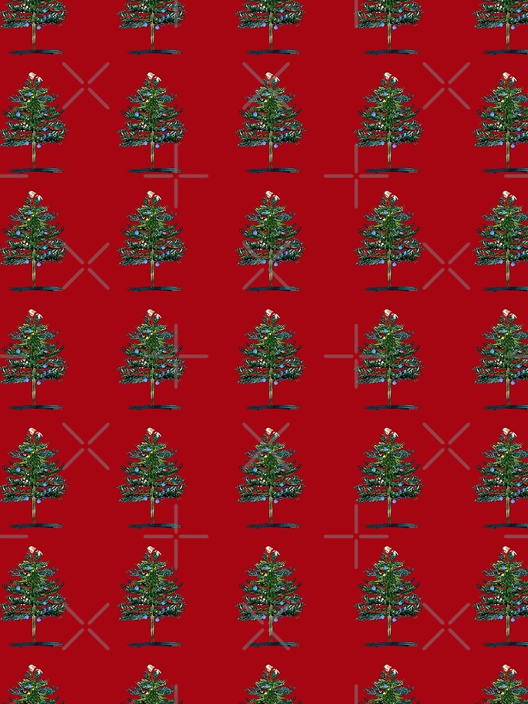 Oh Christmas Tree - red nose by Flossiphy