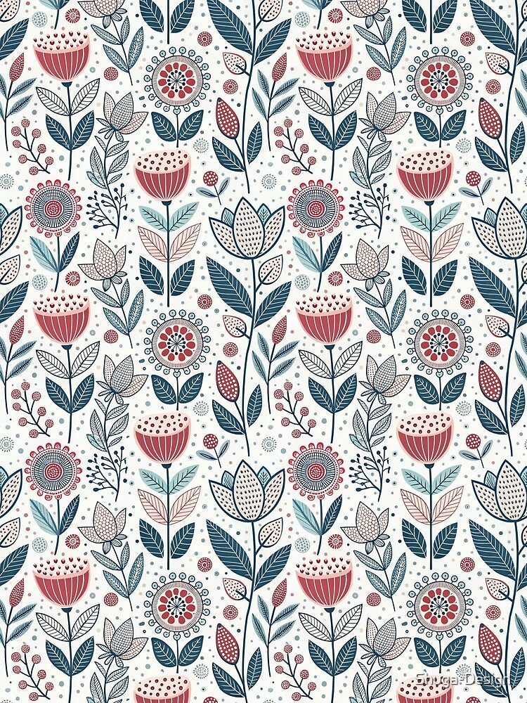 Nordic Floral Inspiration by Shuga-Design