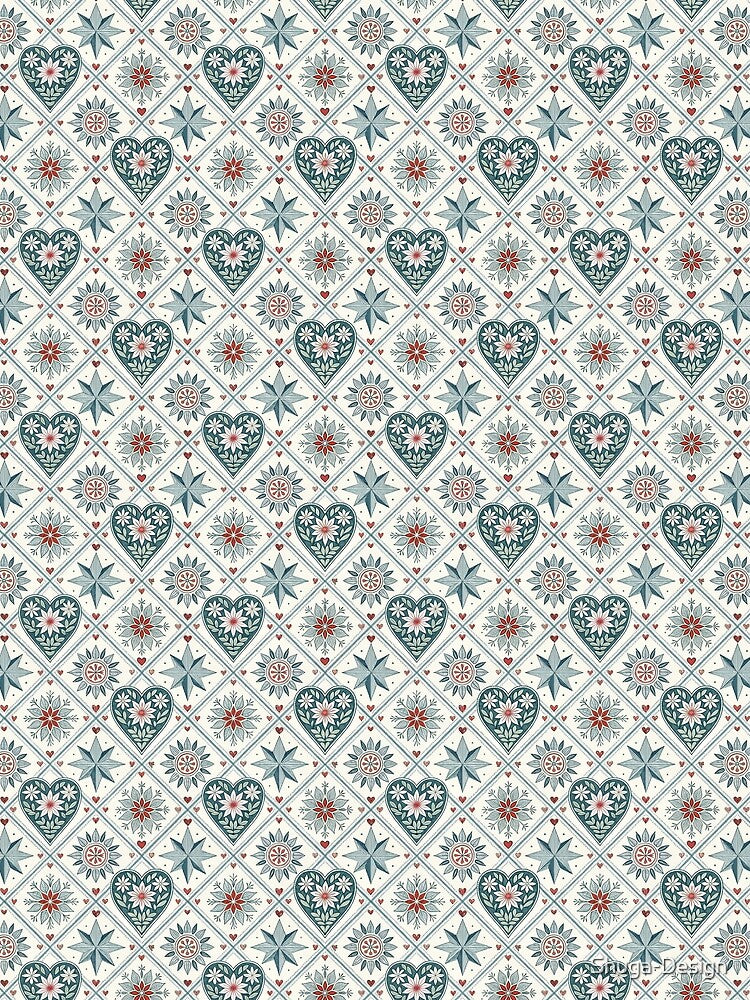 Folk Stars & Hearts by Shuga-Design