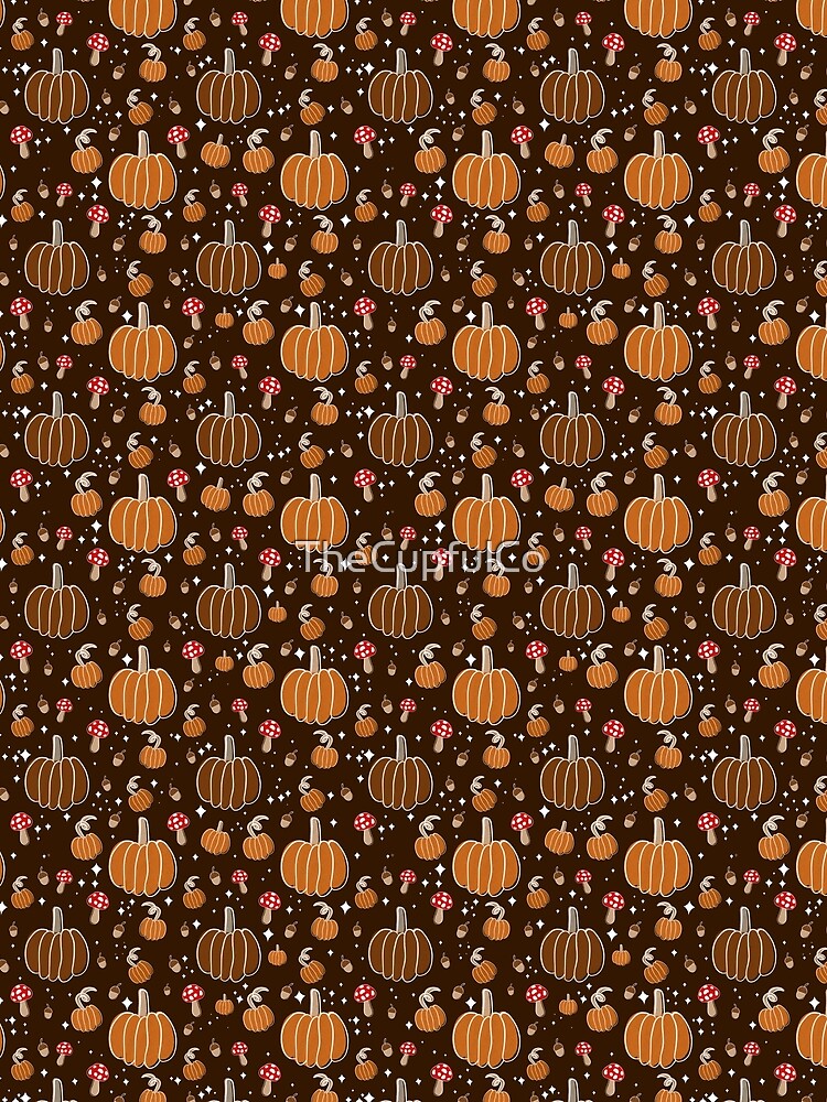 Cottagecore Autumn Pumpkins by TheCupfulCo