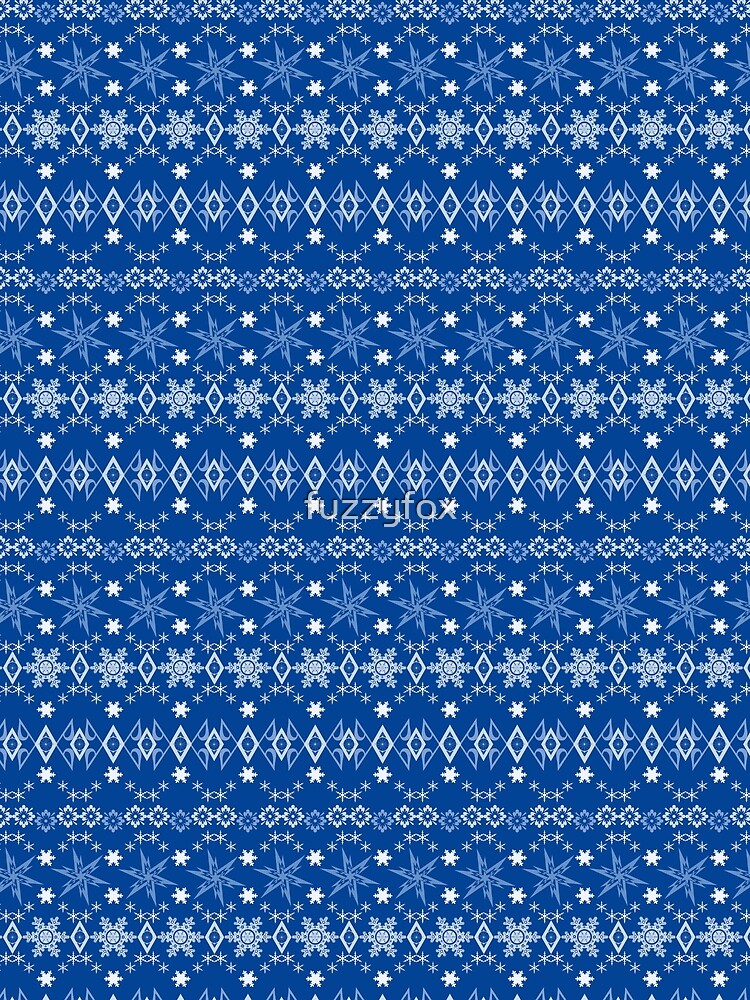 Blue Christmas ornament by fuzzyfox