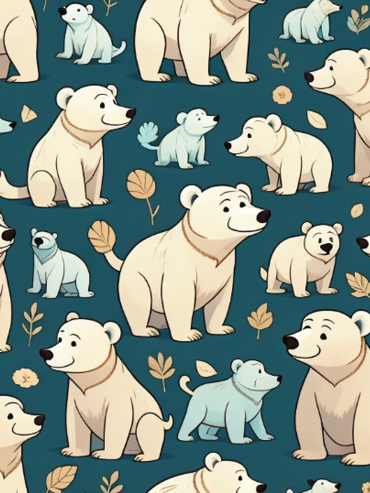 Cute Polar Bears by MySignatureItems