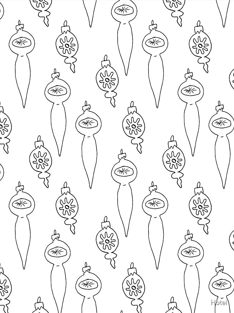 Vintage Ornament Repeat Pattern by Hotei