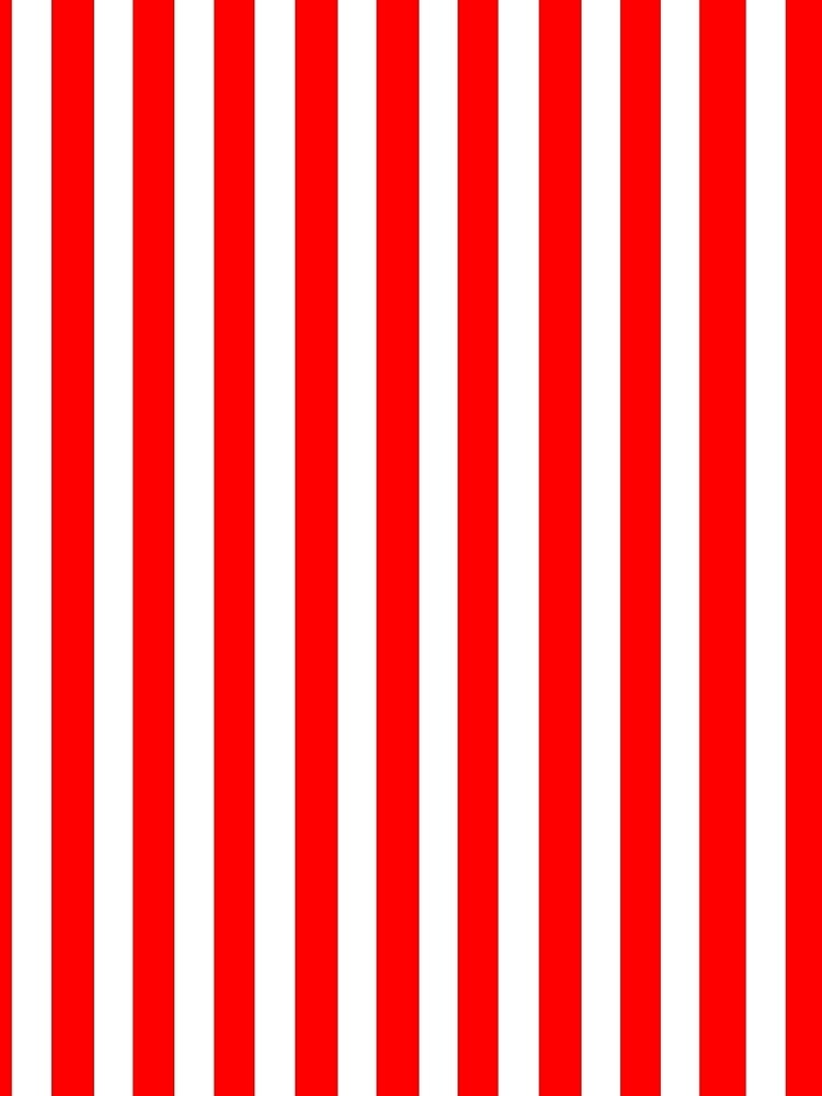 Red Vertically-Striped by PharrisArt