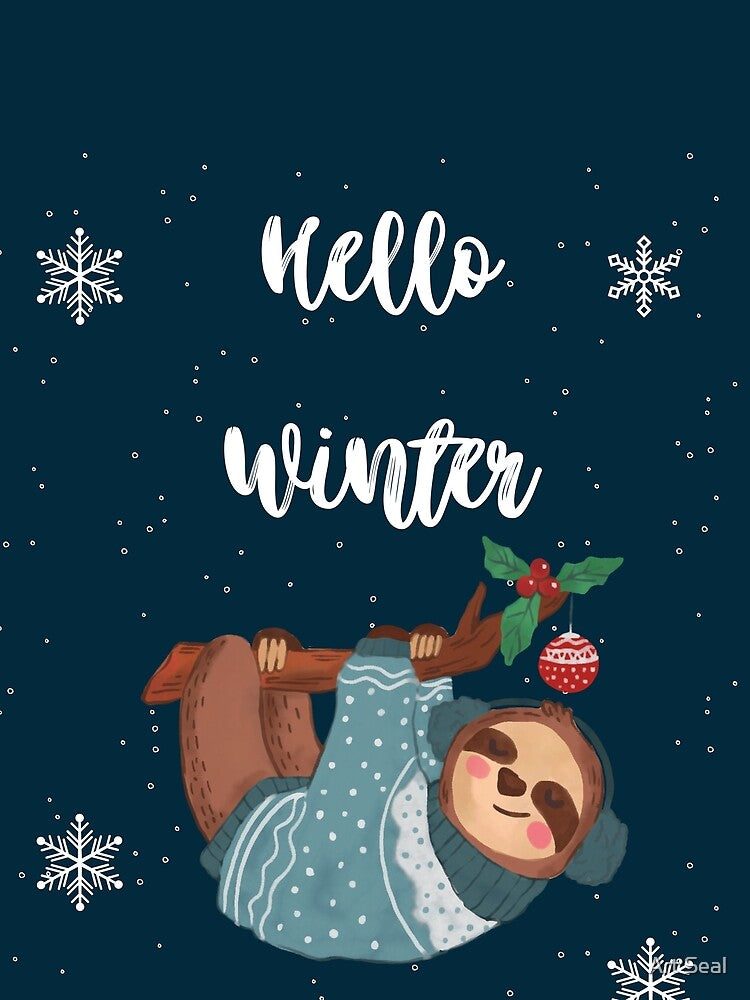 SLOTHIE, THE WINTER LOVER by Art Seal