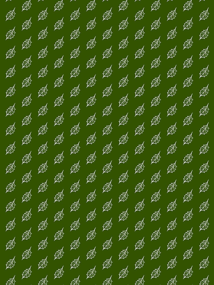 Holly leaf by Somhairle Kelly
