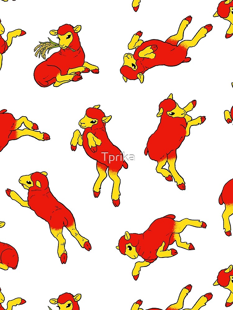 Fire Goat pattern by Tprika