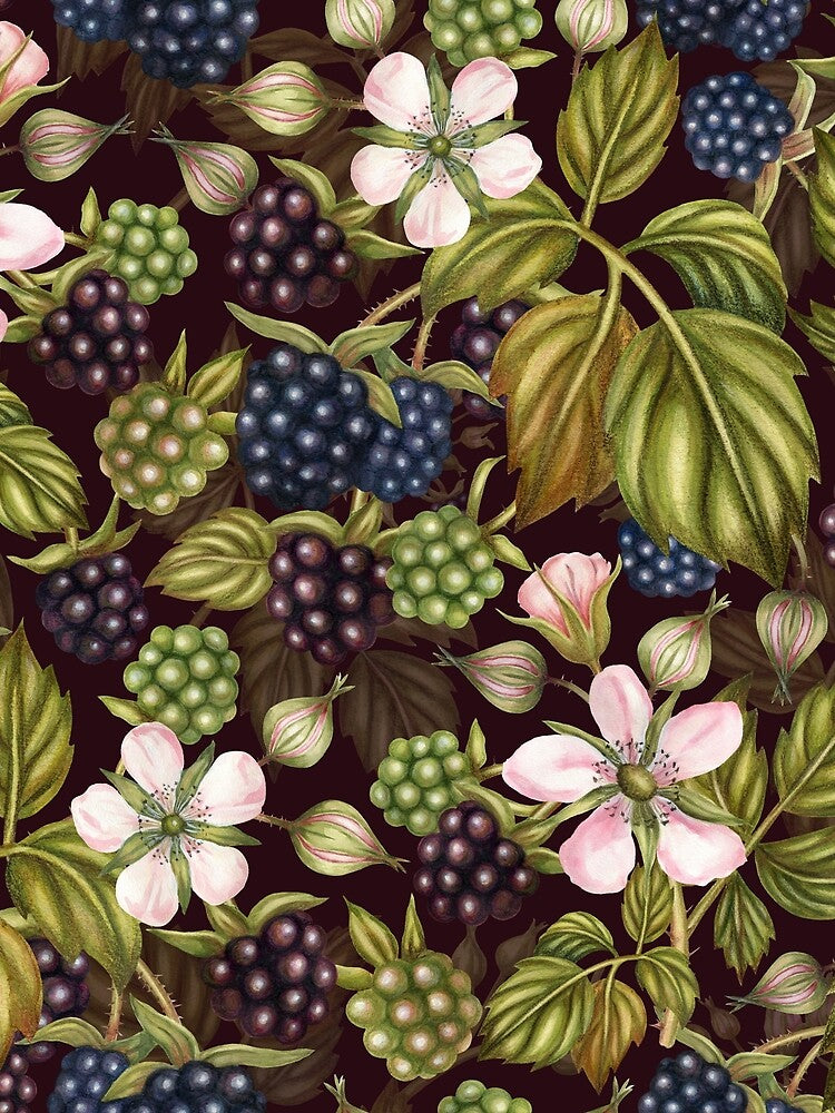cottagecore aesthetic - flower pattern by Hoetoons