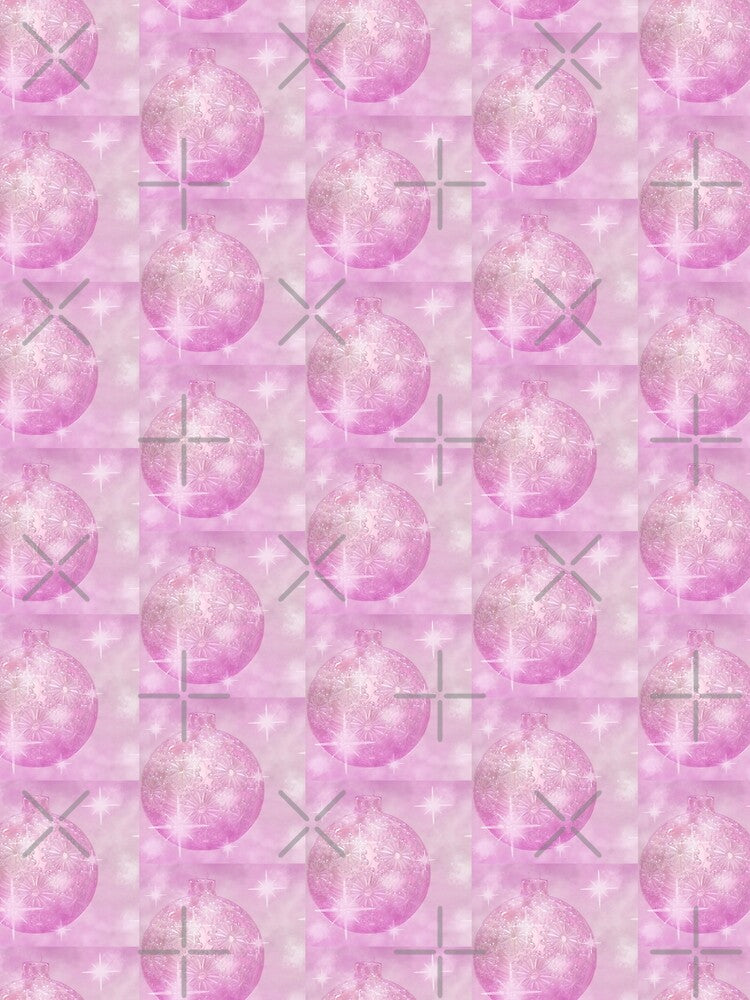 Pink Christmas Ornament by Sandra Le Roux