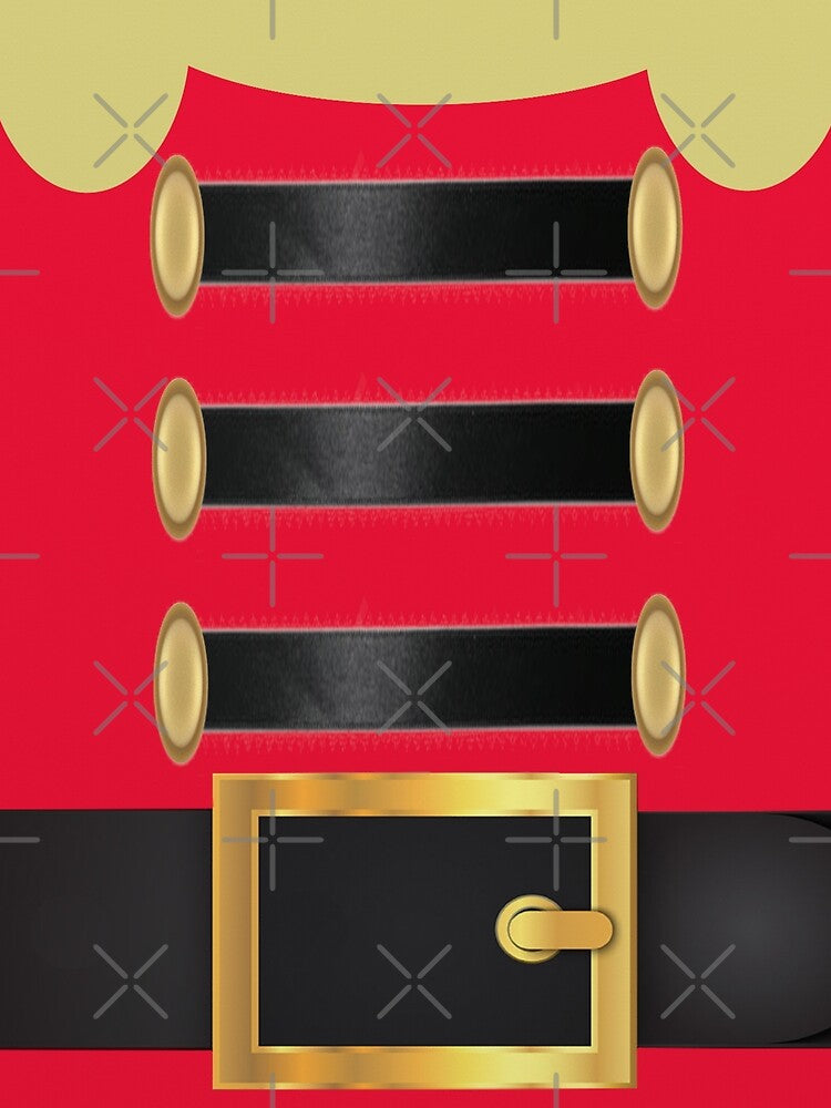 Nutcracker (Red Suit) Holiday Christmas Design by JustincredibleT