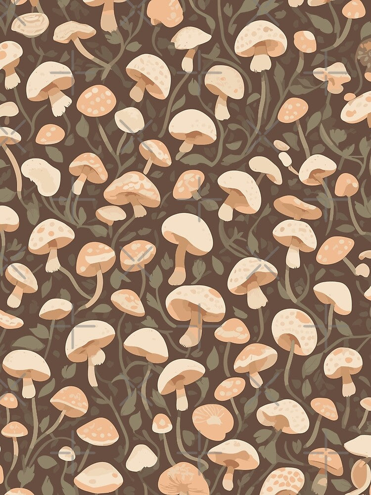 Mushroom pattern by Its-fouf