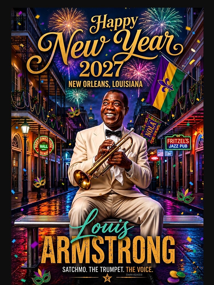 Happy New Year 2027 - New Orleans Celebration by DBM Photo Art 1