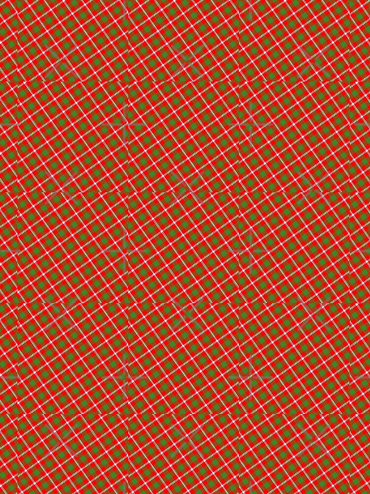 Plaid Pattern Christmas-Themed by JaneApril