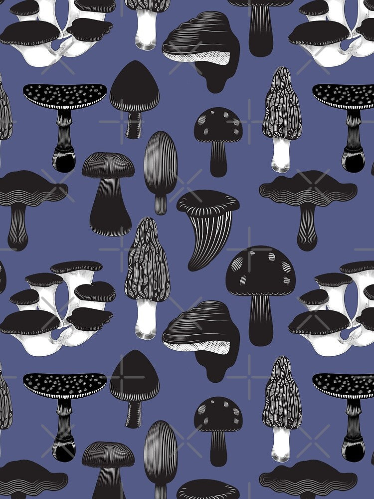 Mushroom Foraging by MineEyes