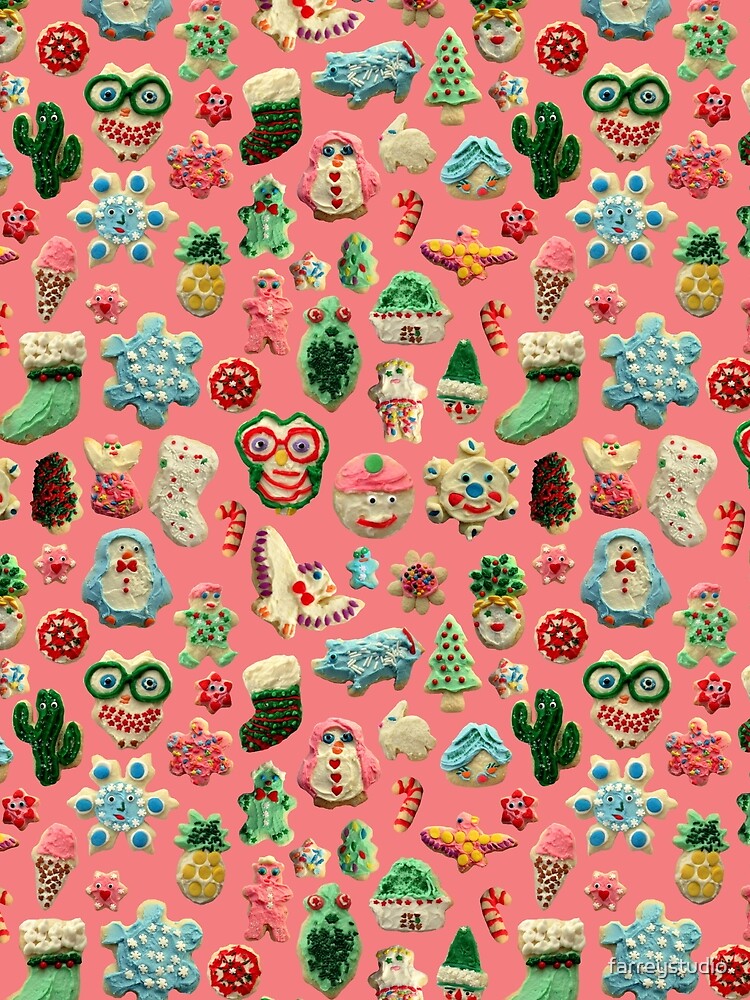 Happy Holidays pink by farreystudio