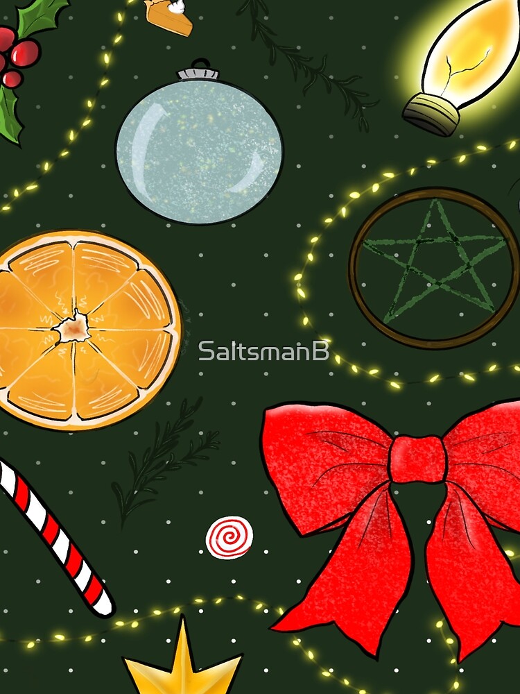 Yule/Christmas design by Brush of the Grove