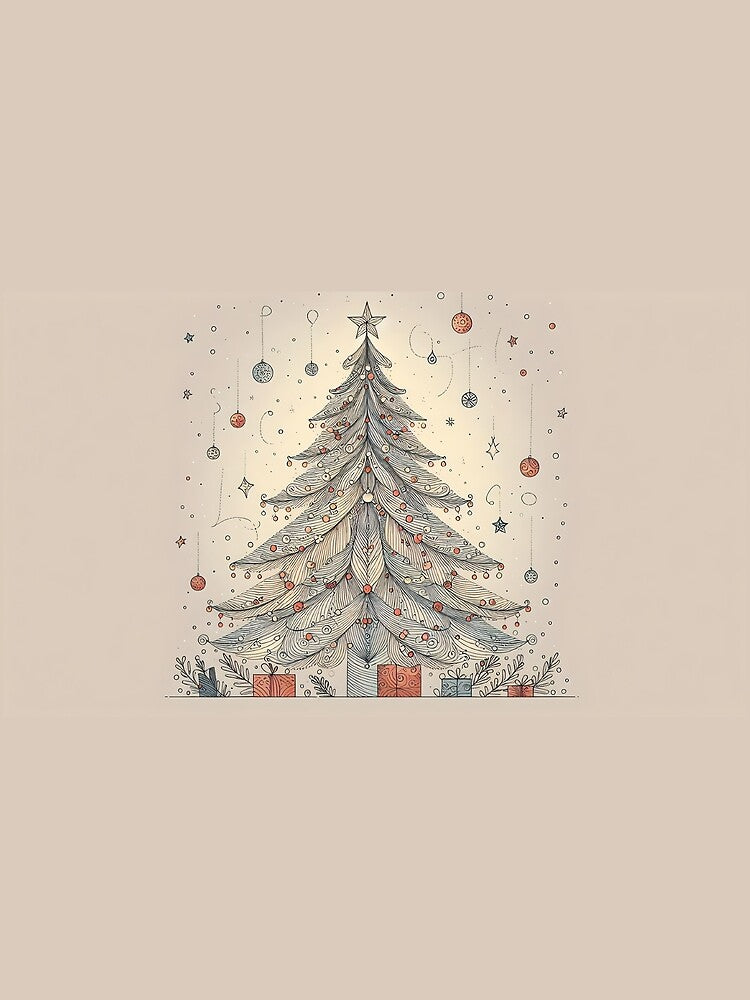 Vintage Christmas Tree by SipandStan