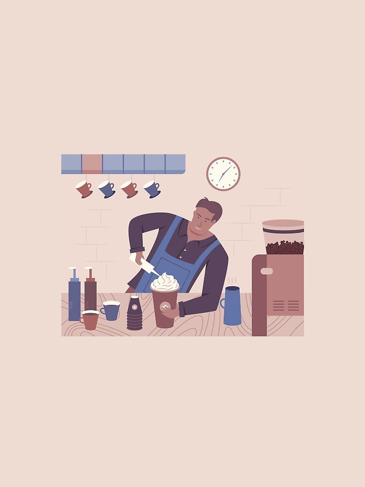 Barista by simonlidesign