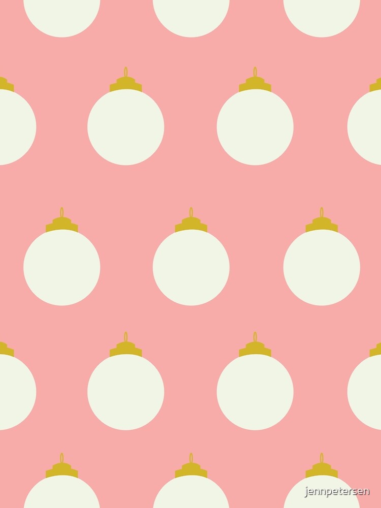 White Ornament Pattern by jennpetersen
