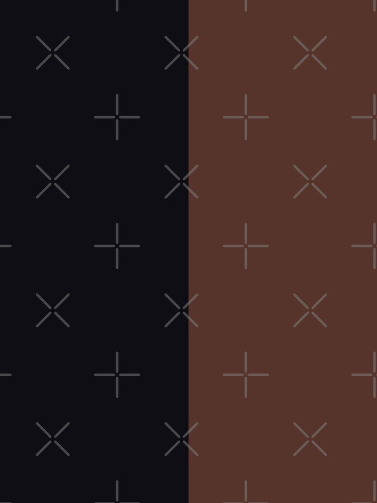minimalist color block vertical in brown and black dark academia by neopop