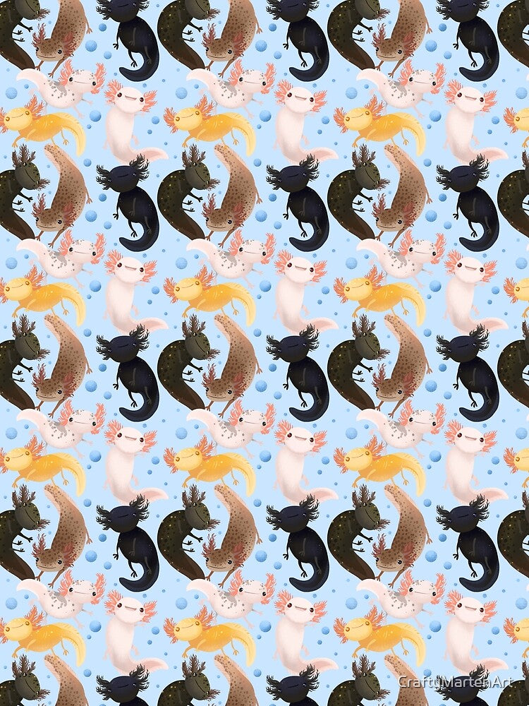Lotta Lotls Axolotl Pattern for Axie Lovers by CraftyMartenArt