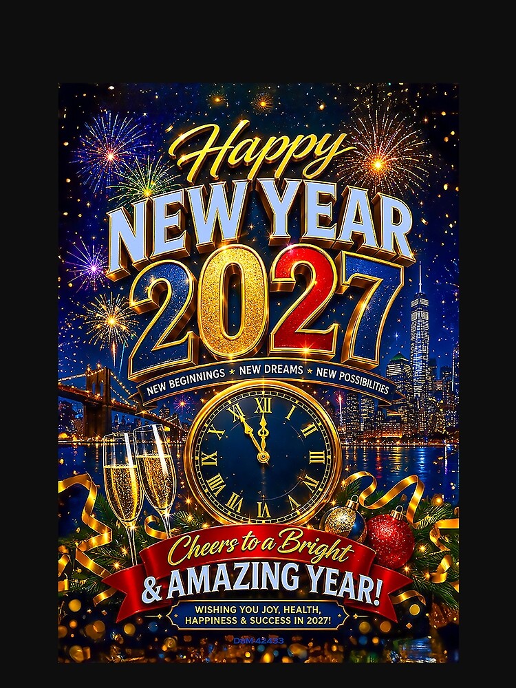 Happy New Year 2027 Celebration by DBM Photo Art 1