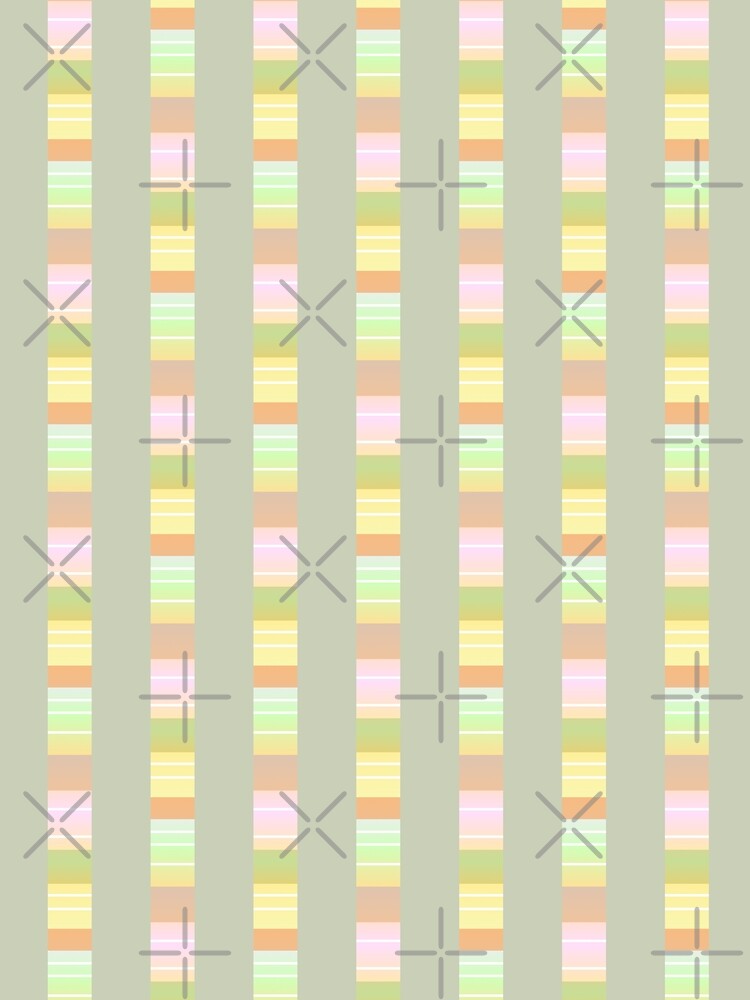 Cottagecore vibes color combination | Cottagecore vibes geometric pattern by lausn