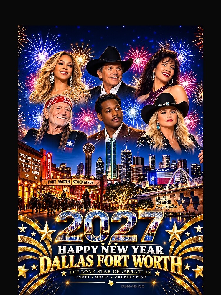 2027 DALLAS FORT WORTH - Happy New Year by DBM Photo Art 1