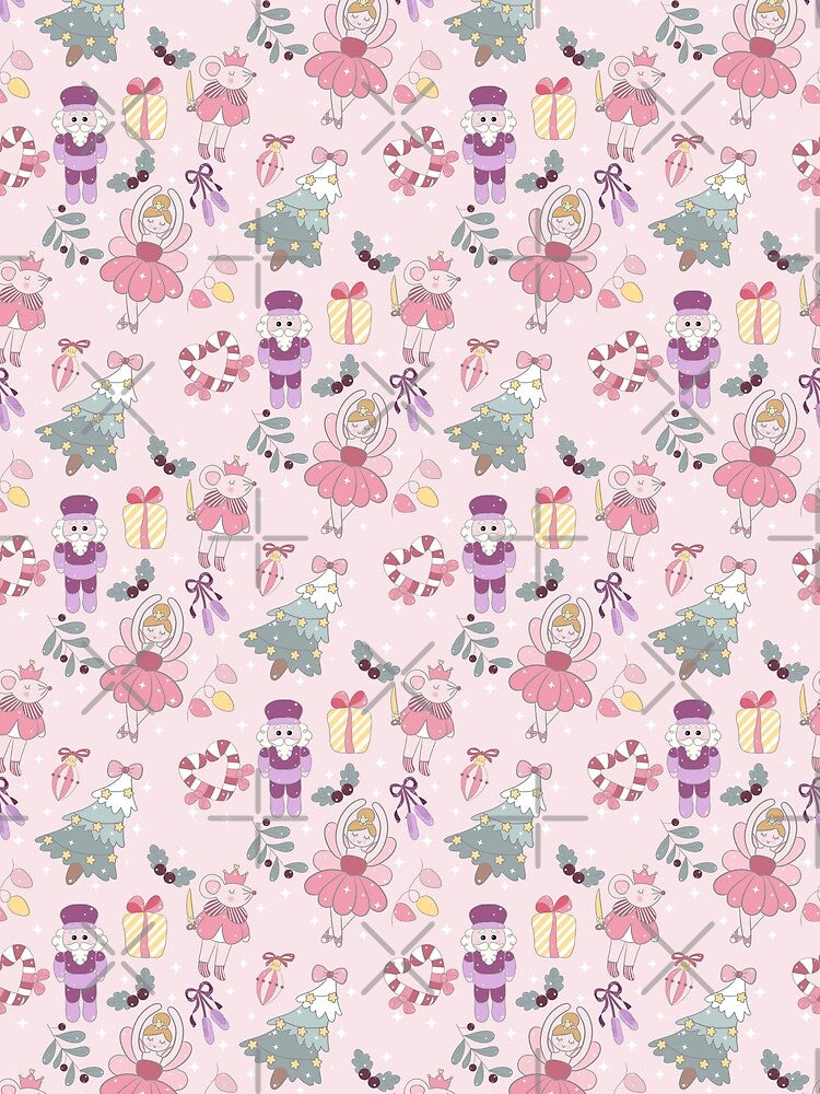 Pink nutcracker by MistyLakeArt