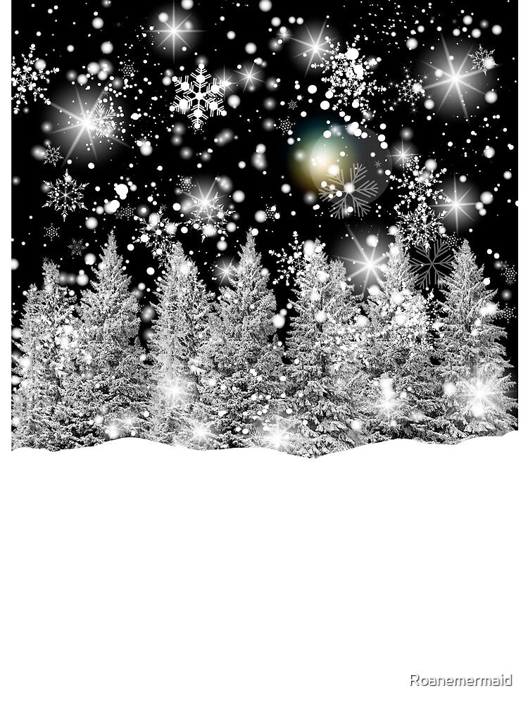 Winter Solstice Snowfall by Roanemermaid