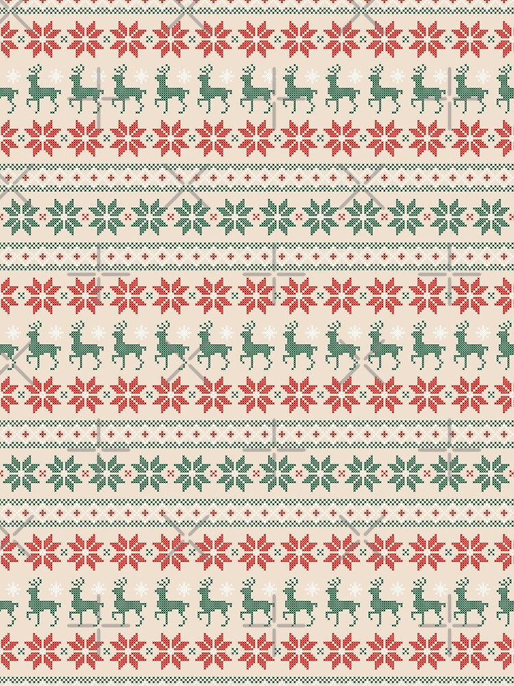 Seamless cute christmas pattern - Muzozumi No.001 by mabanda