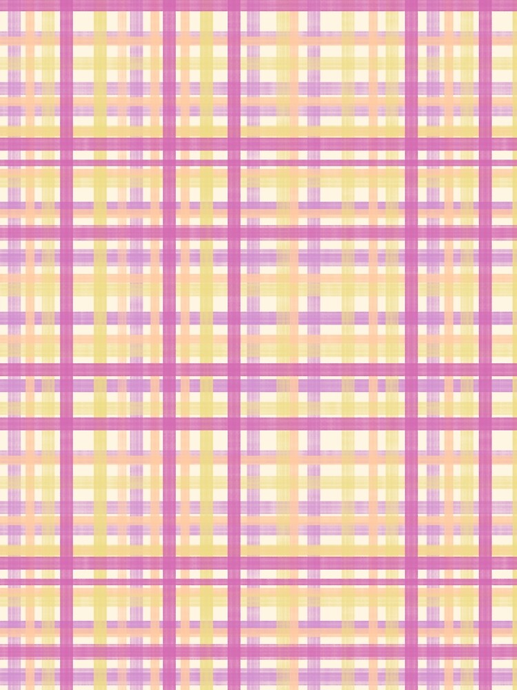 Cheerful Spring Plaid by JaygiesDesign