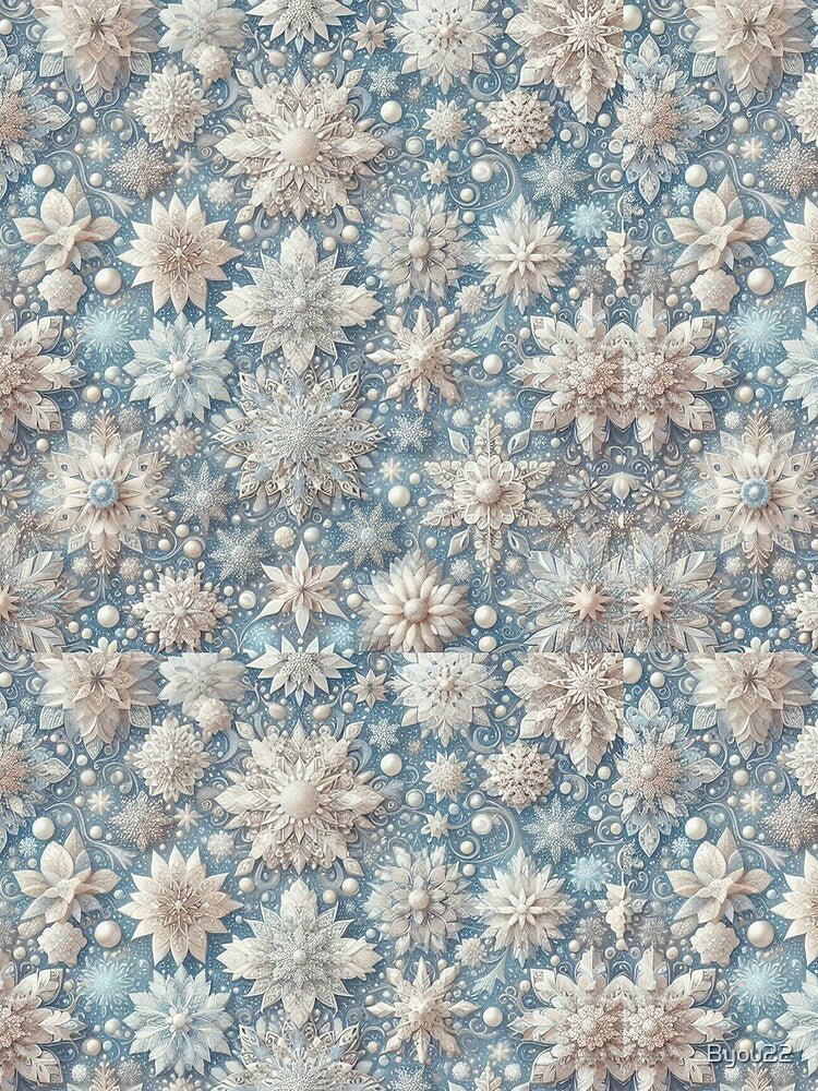Snowflake Dazzle Pattern by Byou22