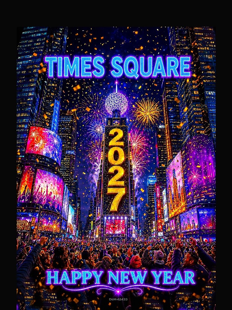 TIMES SQUARE - 2027 HAPPY NEW YEAR by DBM Photo Art 1