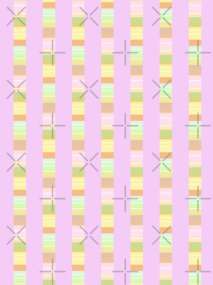 Lavender cottagecore color combination | Lavender cottagecore color geometric pattern by lausn